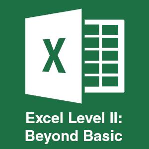 Image for event: Excel Level II (2 Parts)